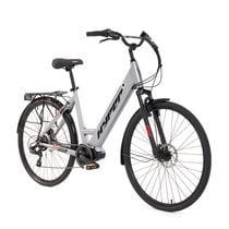 Hyper 36v Electric 700c Commuter Moteur Central, Unisexe, Vélo en aluminium, Gris