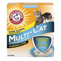 Arm & HAMMER™ Multi-Cat Fragrance Free Clumping CAT Litter