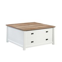 Sauder® Collection Cottage Road Table basse, Finition Soft White, 427314