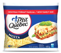 P'tit Quebec 480g Shredded Cheese - Pizza Mozzarella