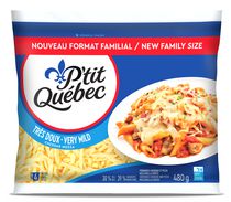 P'tit Quebec 480g Shredded Cheese - Very Mild