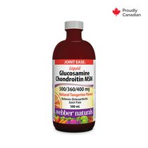 Webber Naturals® Liquid Glucosamine Chondroitin MSM, 500/360/400 mg