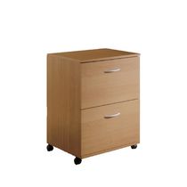Cabinet filière mobile 2 tiroirs Essentiels de Nexera #5093