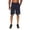 Navy Heather, variant on Reebok Men's Stride Soccer Performance Shorts with Pockets