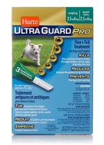 Hartz UltraGuard Pro Traitement antipuces et antitiques pour chiens et chiots