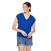 George Women's V-Neckline Dolman Tee, Sizes XS-XXL