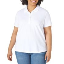 Lee Riders Polo Manches Courtes Grande Taille Pour Femme