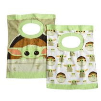Bavoirs en coton à enfiler, paquet de 2 Pack de 2 bavoirs