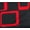 Black & Red, variant on ComfyKids® 2-in-1 Flip Chair