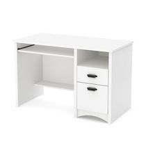 South Shore Gascony Computer Desk with Keyboard Tray