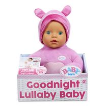 Poupée BABY born Goodnight Lullaby Baby- Yeux vert