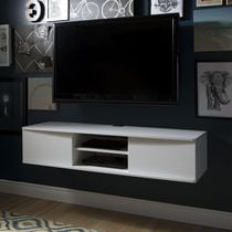 Console média murale, collection Agora de Meubles South Shore, 56 po