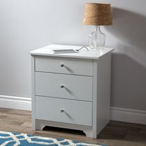 South Shore Soho 1 Drawer Nightstand Soft Gray Walmart Canada