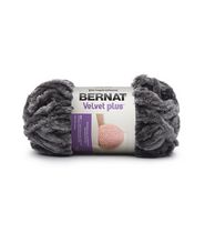 Bernat® Velvet Plus™ Yarn, Polyester #6 Super Bulky, 10.5oz/300g, 78 Yards