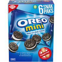 Oreo Mini 6 Snak Paks Cookies 180 G
