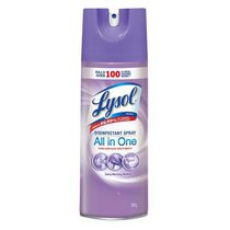 Lysol Disinfectant Spray, Early Morning Breeze, 350g, Disinfect and Eliminate Odours on Hard Surfaces & Fabrics