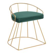Canary Contemporary Vanity Stool by LumiSource