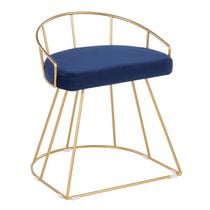 Canary Contemporary Vanity Stool by LumiSource