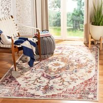 SAFAVIEH Crystal Debra Floral Area Rug