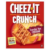 Les craquelins Cheez-It* Crunch Cheddar extra-épicé
