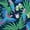 Tropical/Black, variant on Men's Under Disguise 2pk boxers