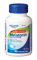 Equate Teneur maximale Mélatonine 10 mg
