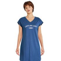 Chemise de nuit à encolure en V George pour femmes