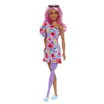 Barbie Fashionistas Doll, Pink Hair, Prosthetic Leg, 3 to 8 Years