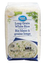 Riz blanc à grains longs Great Value
