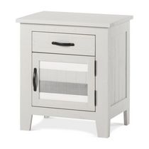 Forever Eclectic Long Beach Nightstand, Seascape Gray