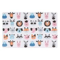 Set De Plastique (Visages Des Animaux Mignon) - Set of 12