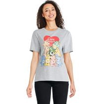 T-shirt à manches courtes Câlinours pour femmes Tailles TP–TG