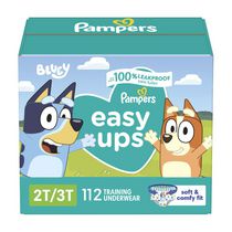 Pampers Easy Ups Boys Training Underwear, Giant Pack