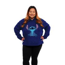 Ladies Plus Disney Lilo & Stitch Long Sleeve Hoodie