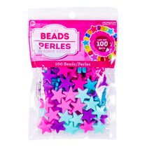 Perles en forme d’étoile arc-en-ciel par Horizon Group USA, 100 perles