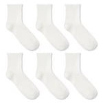 George Quarter-Crew Chaussettes 6-Pack pour femme