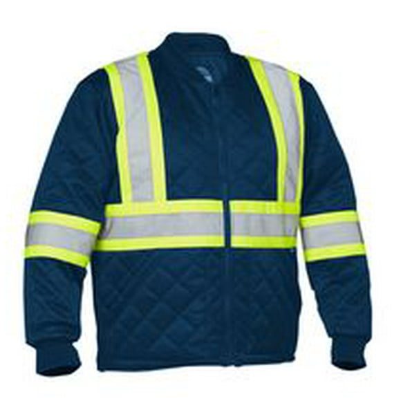 Forcefield Men's Hi-Visible Safety Freezer Jacket<br>*On-Line Exclusive, Sizes S-4XL