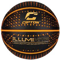 Cipton – Ballon de basket ILLUMINITE en cuir composite, taille officielle