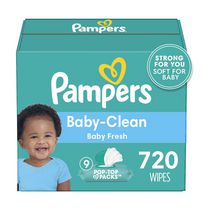 Lingettes pour bébés parfumées Pampers Complete Clean, 10X boîtes distributrices