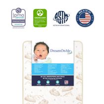 Dream On Me 2-in-1 Breathable Twilight 5" Spring Coil Crib and Toddler Bed Mattress with Reversible Design, Model #BR-80