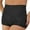 Noir, variante sur Culotte garçonne Contrôle du ventre Maidenform Tailles: M - 2TG