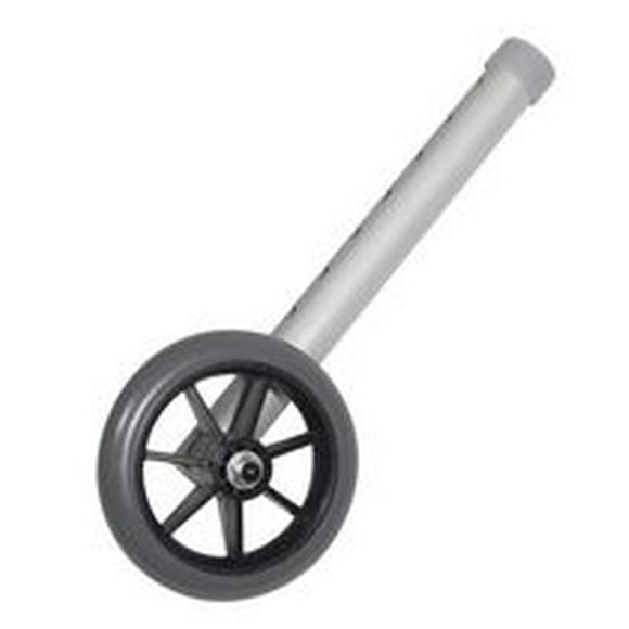 Drive Medical Universal 5-inch Walker Wheels with Rear Glides