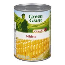 Grignotines de maïs à grains entiers Géant vert en conserve