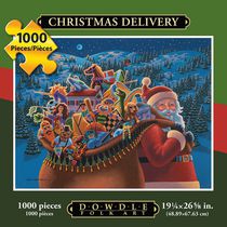 Livraison de Noël - 1000 morceaux