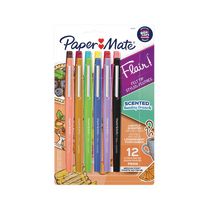 Paper Mate Flair, stylos feutre parfumés, 0,7 mm, 12 unités