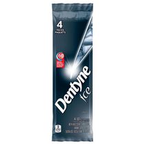 Dentyne Ice Intense, gomme sans sucre, 4 paquets (12 morceaux par paquet)