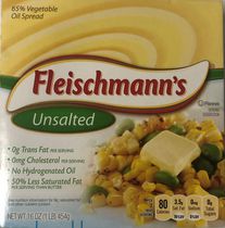 Quartiers de margarine Fleischmann's non salés