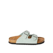 Time and Tru Women's Double Buckled Sandals, Wide Width Sizes 6-11