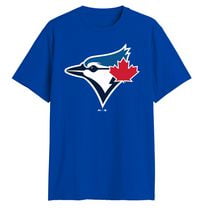 MLB Toronto Blue Jays Mens Full Beak  Short Sleeve Crew *On-Line Exclusive *On-Line Exclusive