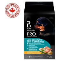 Pure Balance Pro+ Large Breed Puppy, Chicken & Brown Rice Recipe Dry Dog Food, 100 g, 3.5 kg